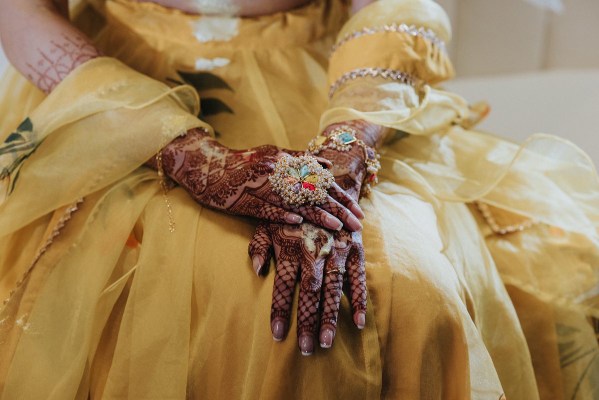 ptaufiq Indian wedding Shadowbrook at Shrewsbury New Jersey Haldi 5