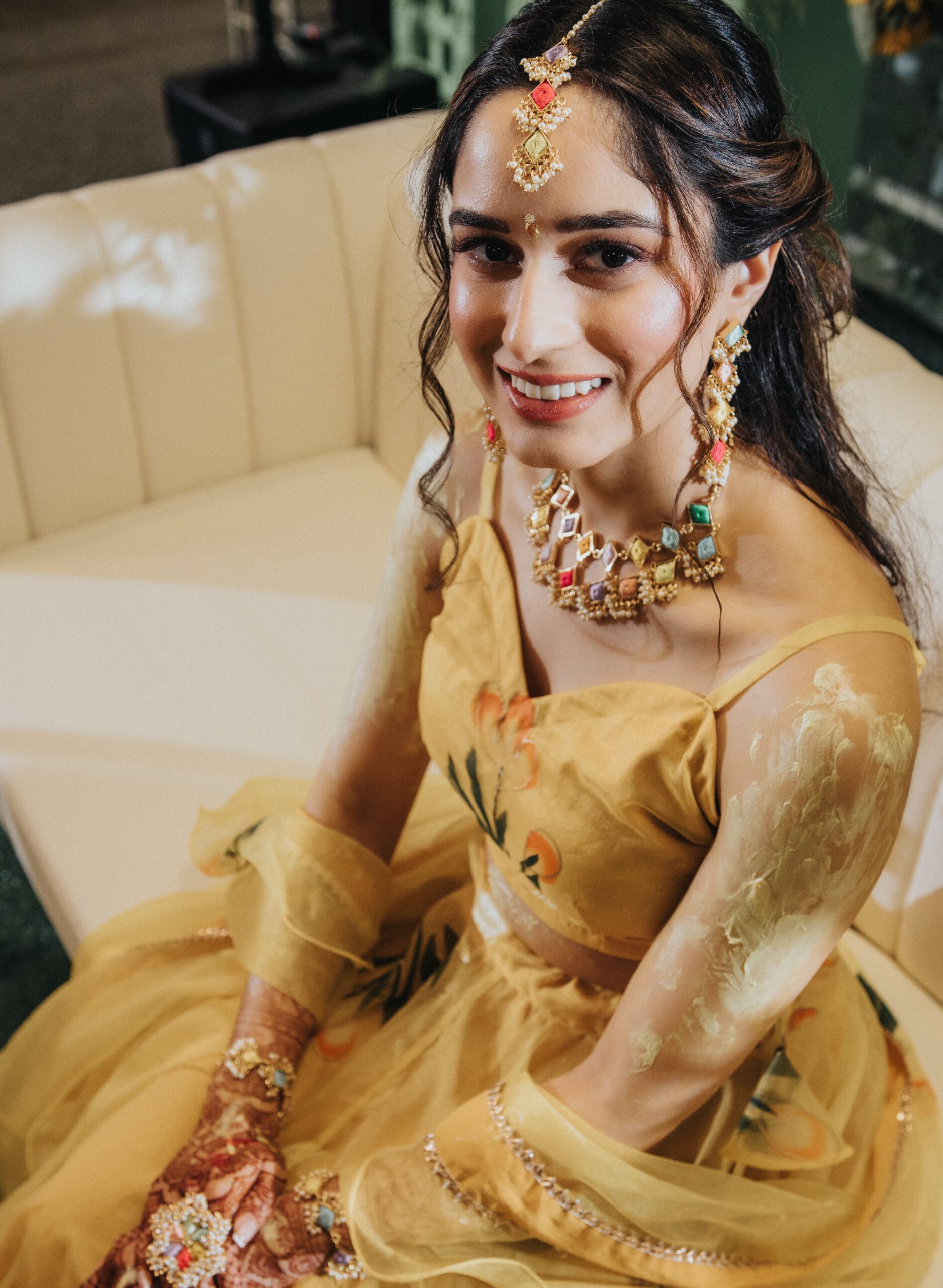 ptaufiq Indian wedding Shadowbrook at Shrewsbury New Jersey Haldi 6 scaled