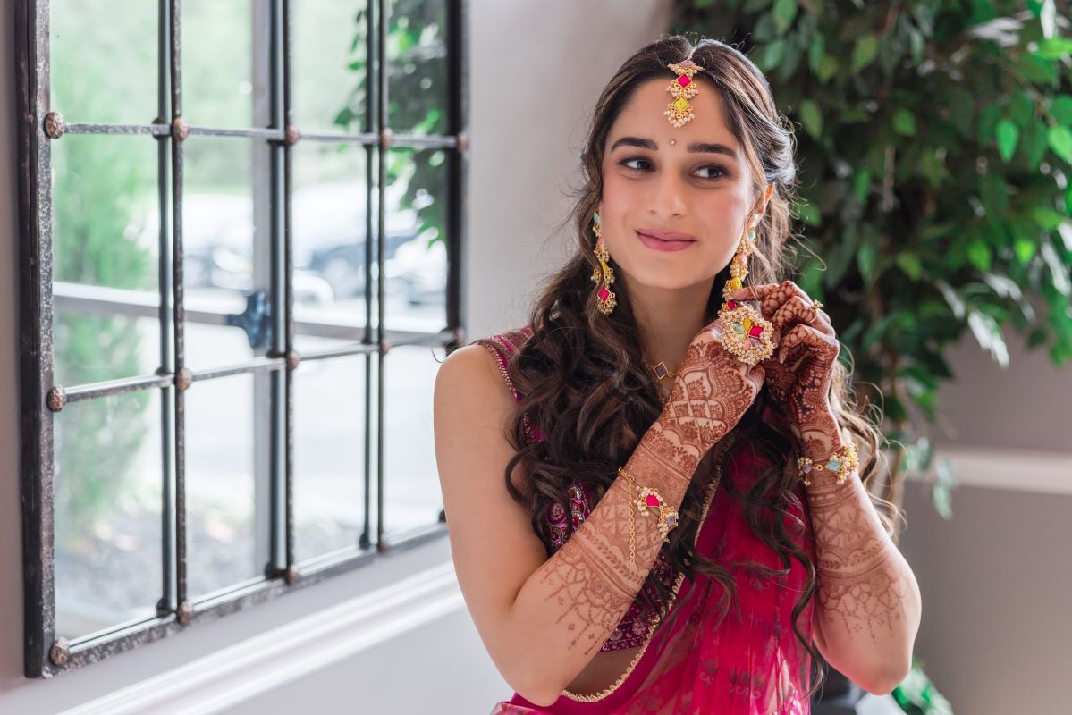 ptaufiq Indian wedding Shadowbrook at Shrewsbury New Jersey Mehendi 1