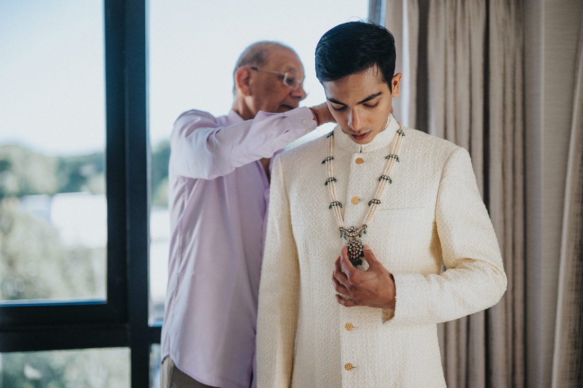 ptaufiq Indian wedding Shadowbrook at Shrewsbury New Jersey Preparation 3