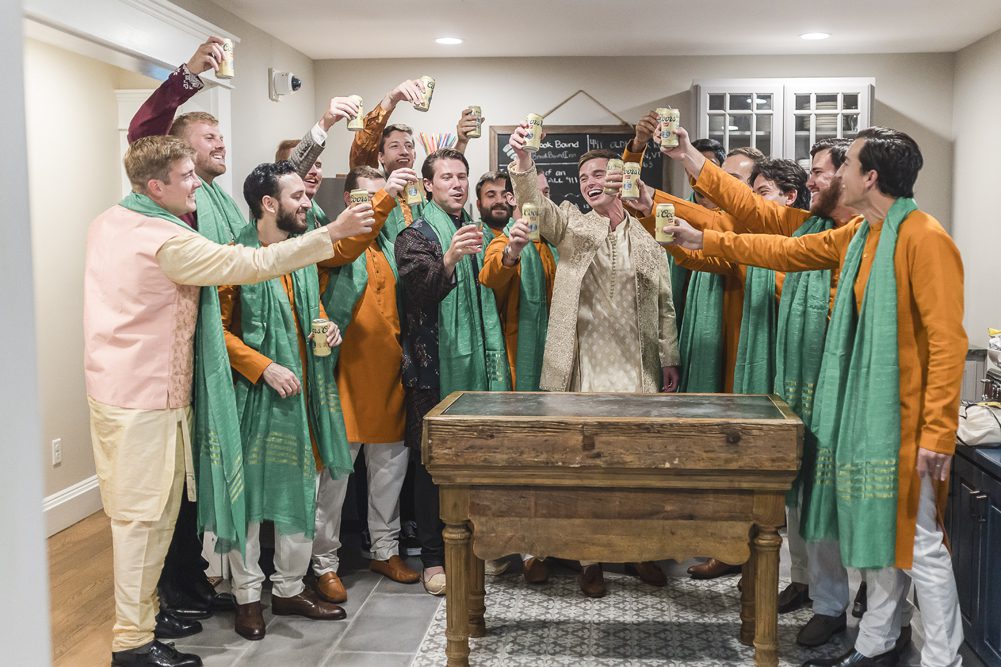 ptaufiq Indian wedding The Hermitage Inn Vermont Baraat 1