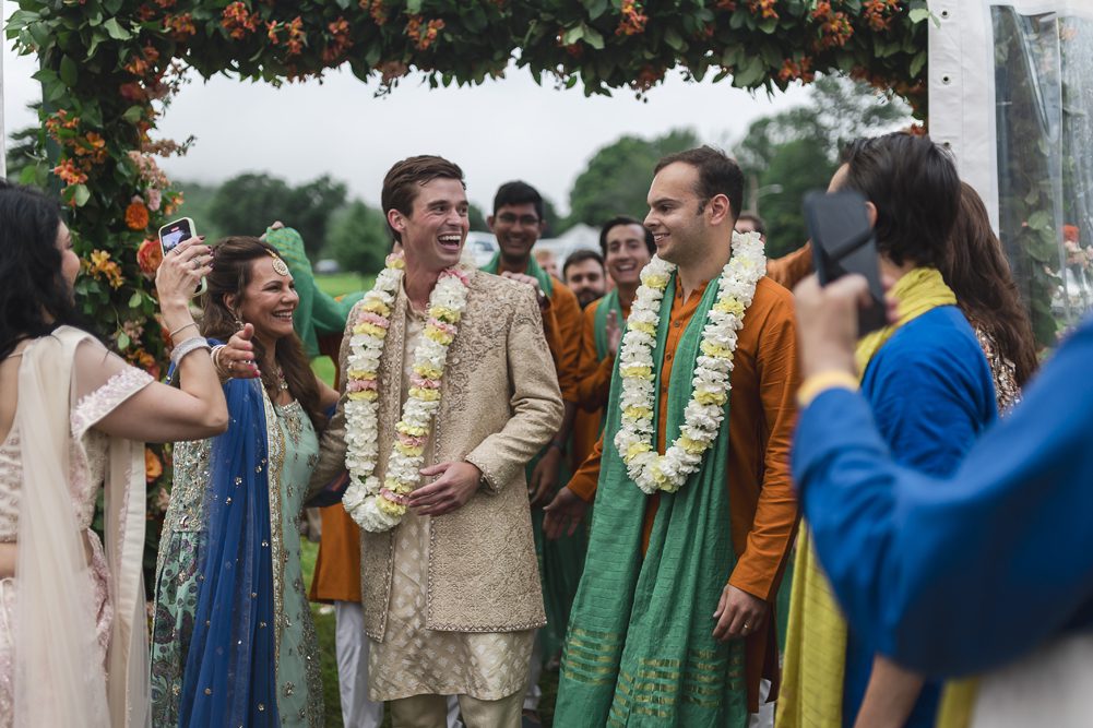 ptaufiq Indian wedding The Hermitage Inn Vermont Baraat 4