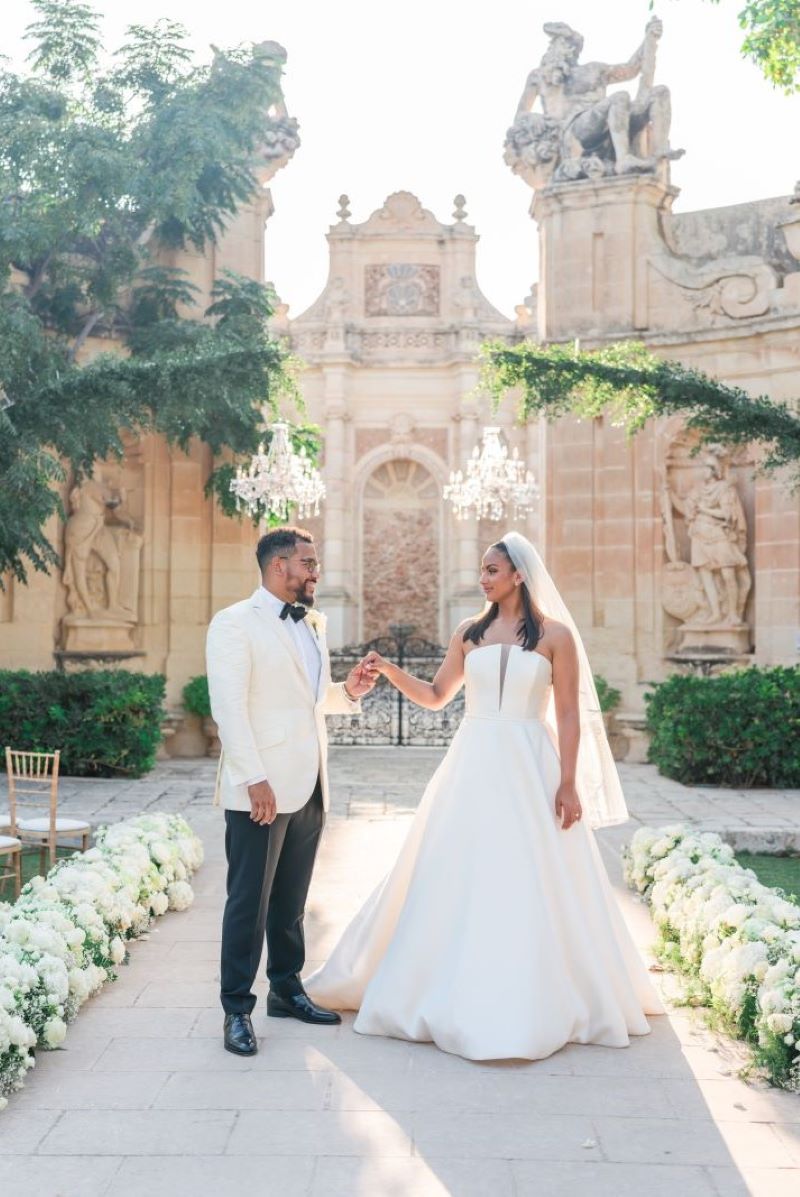 ptaufiq Indian wedding Villa Bologna Malta Ceremony 11