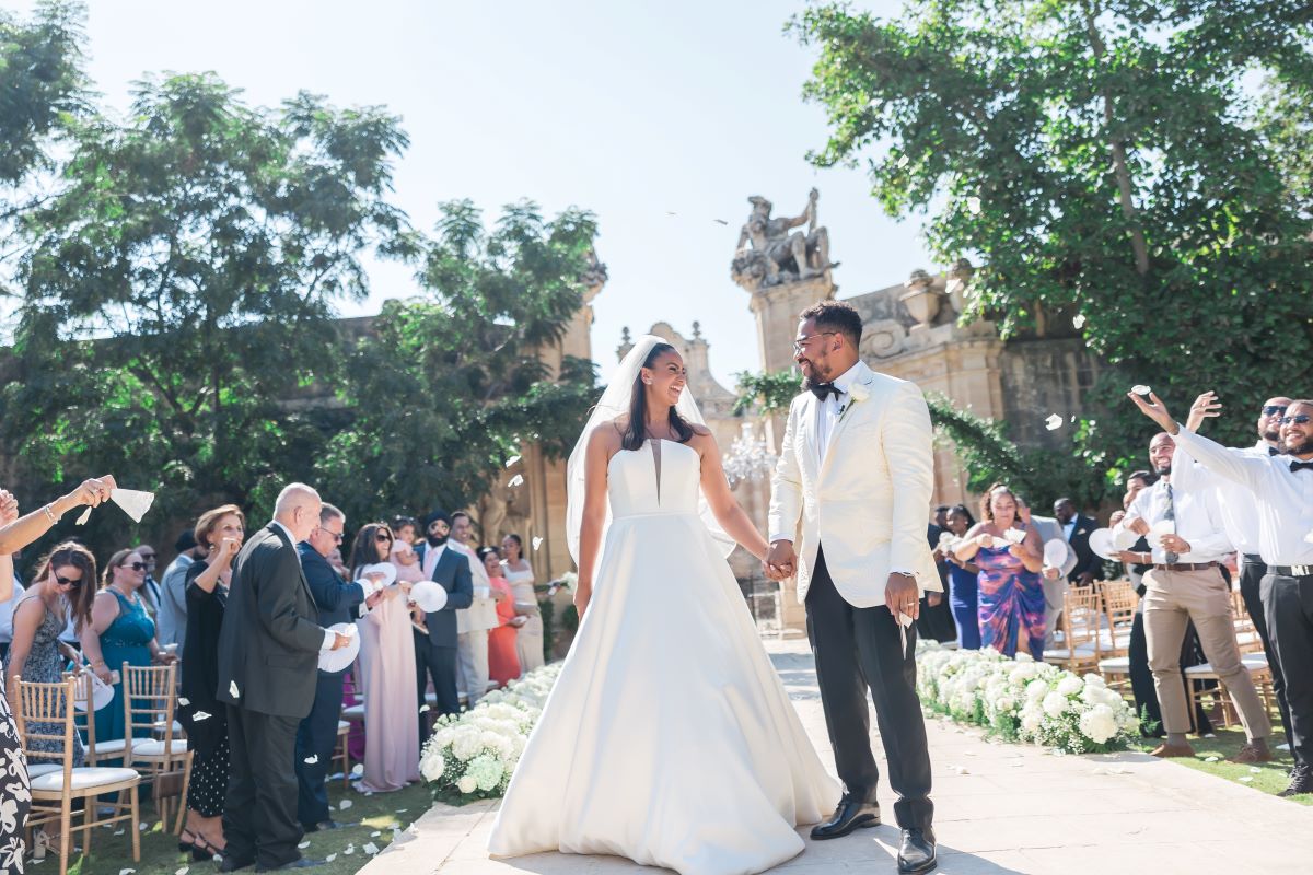 ptaufiq Indian wedding Villa Bologna Malta Ceremony 8