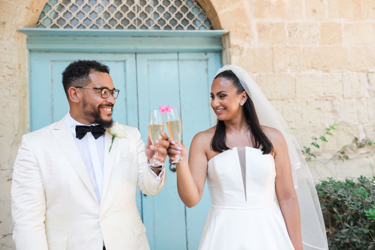 ptaufiq Indian wedding Villa Bologna Malta Reception 7