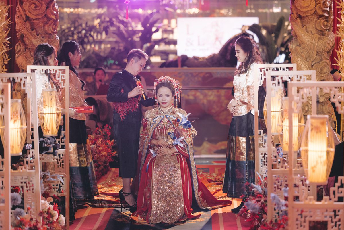 ptaufiq chinese wedding Cipriani New York chinese ceremony 2