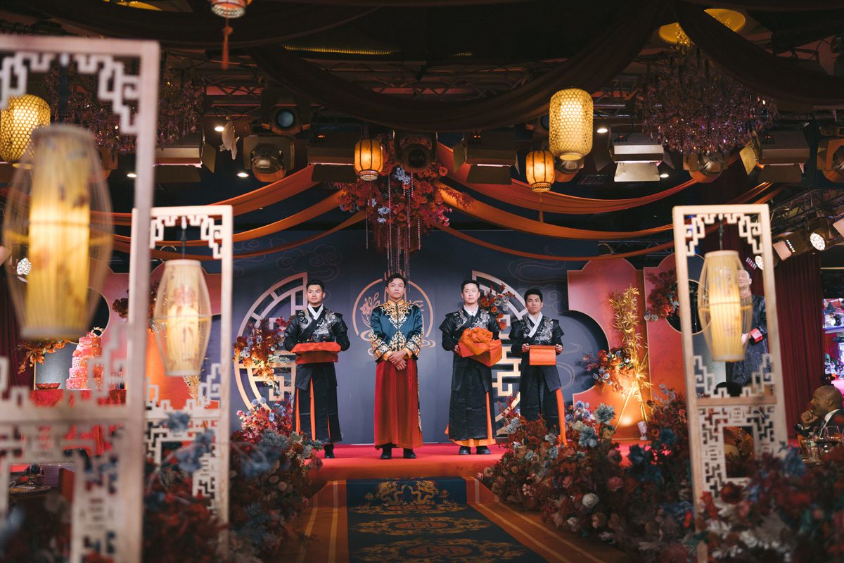 ptaufiq chinese wedding Cipriani New York chinese ceremony 7