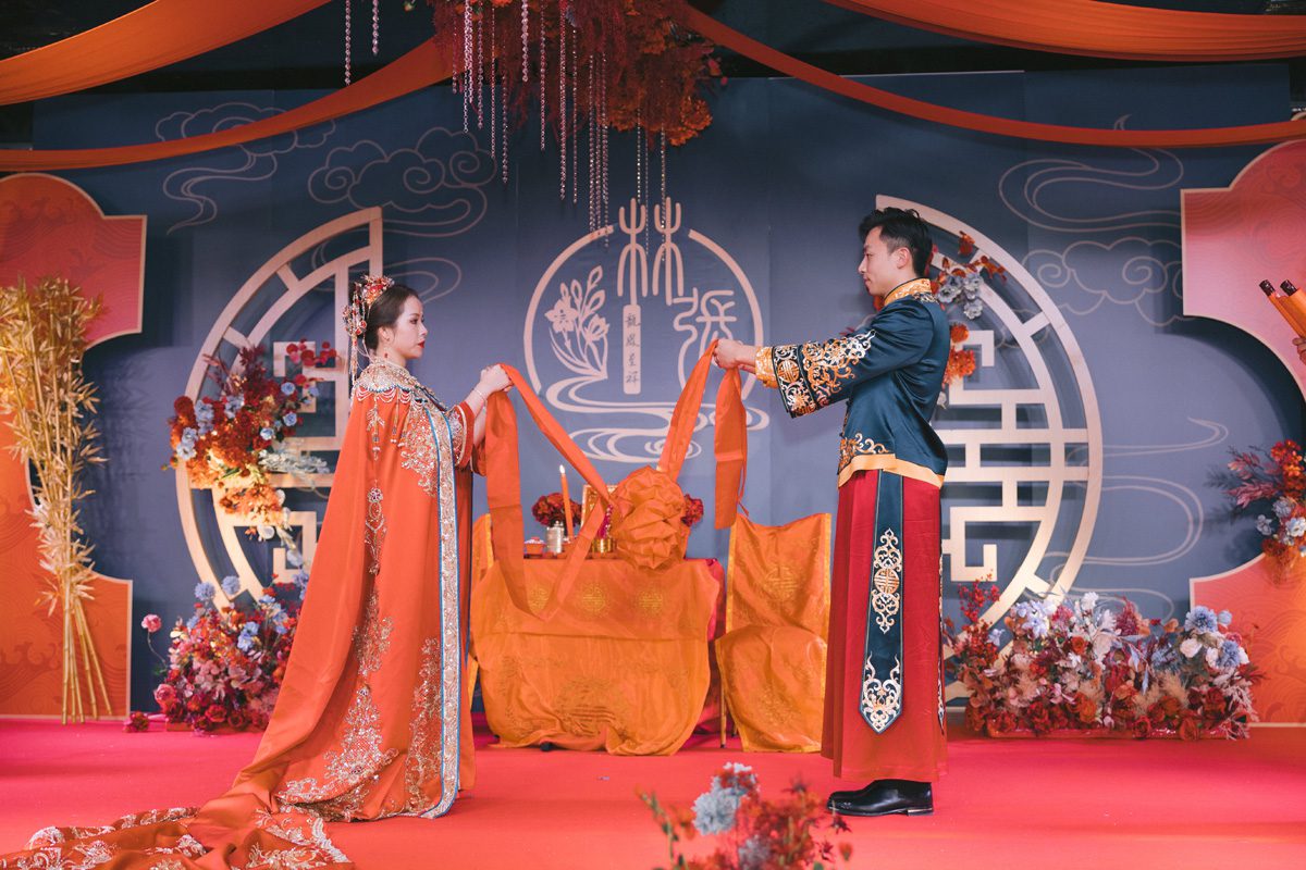 ptaufiq chinese wedding Cipriani New York chinese ceremony 9