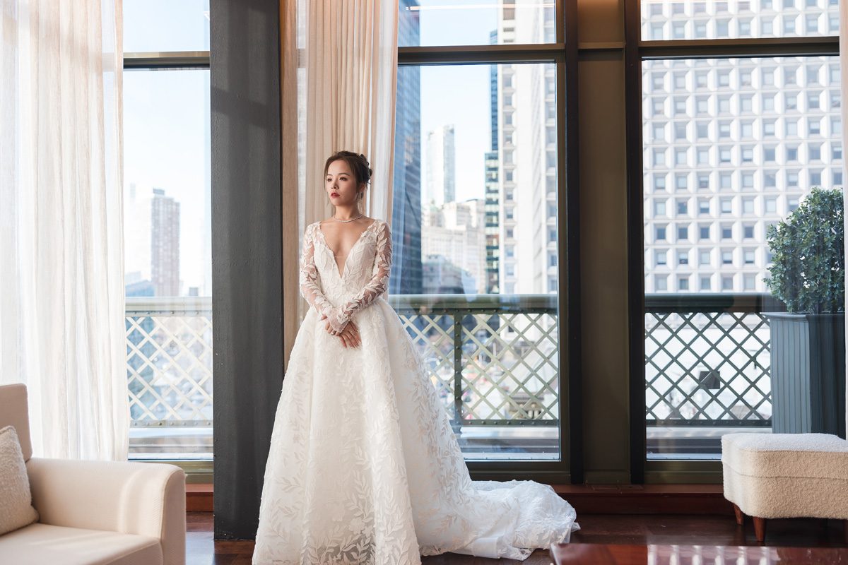 ptaufiq chinese wedding Cipriani New York preparation 1