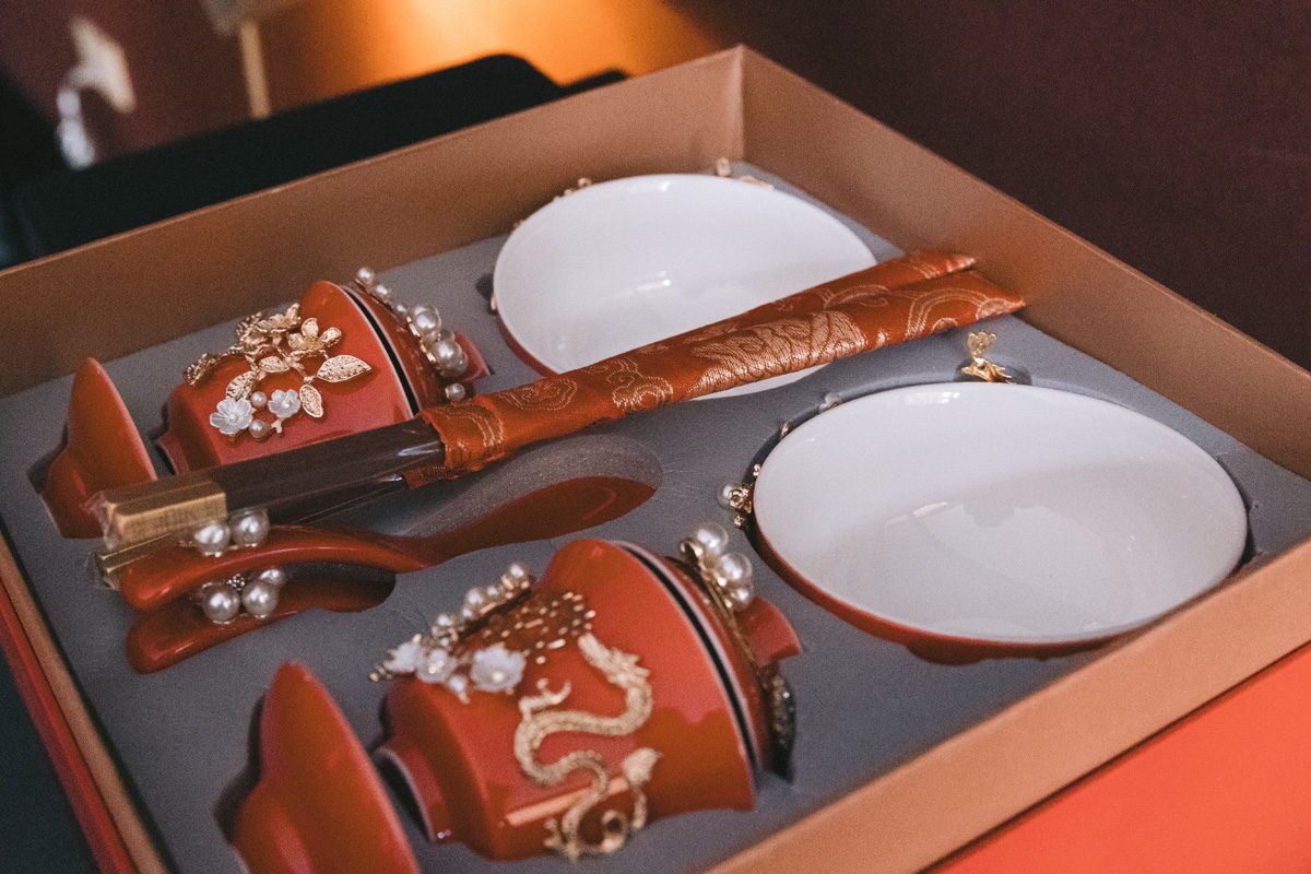 ptaufiq chinese wedding Cipriani New York preparation 16