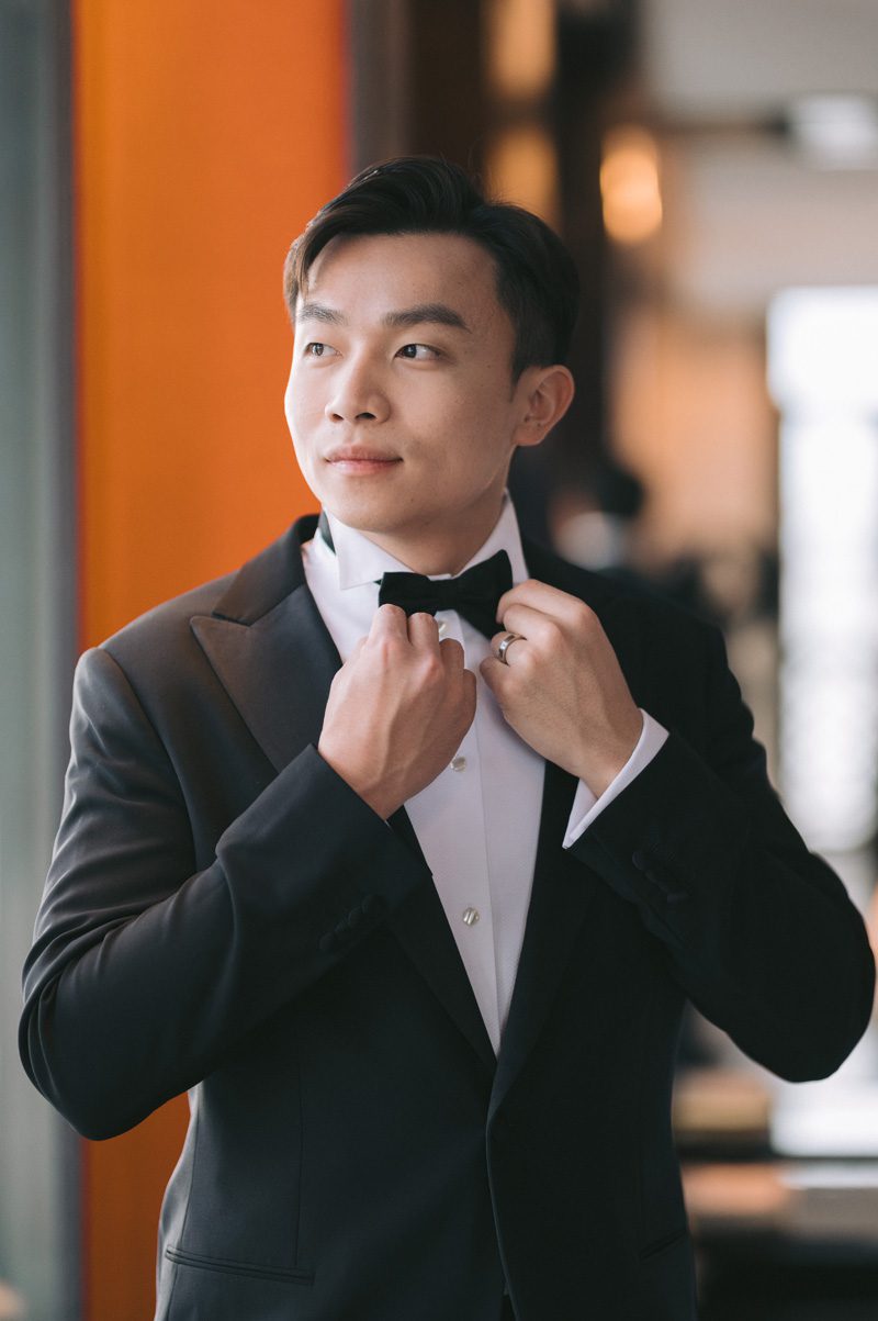 ptaufiq chinese wedding Cipriani New York preparation 17