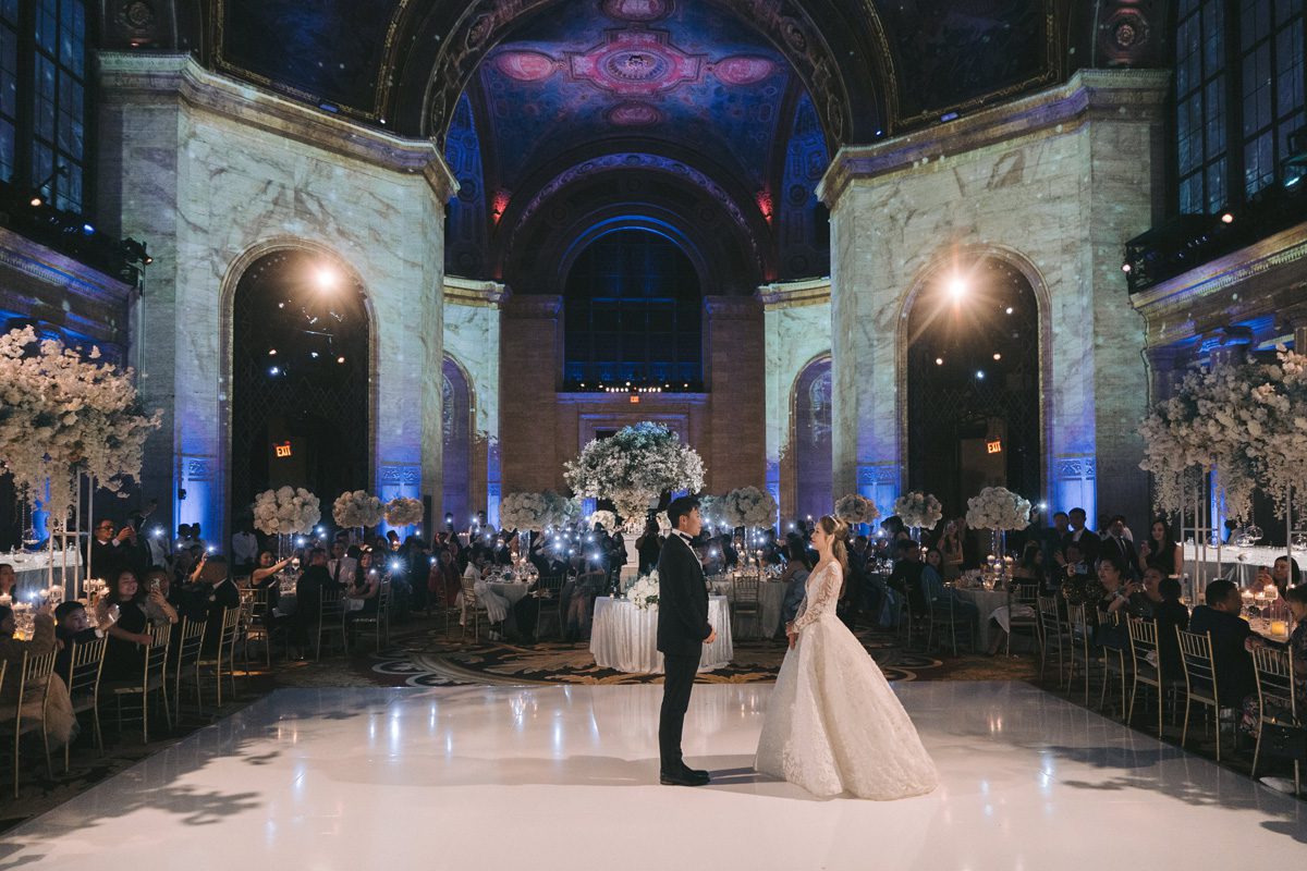 ptaufiq chinese wedding Cipriani New York reception 3