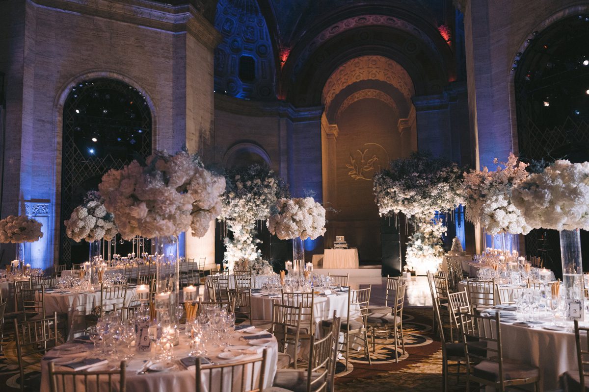 ptaufiq chinese wedding Cipriani New York reception 5