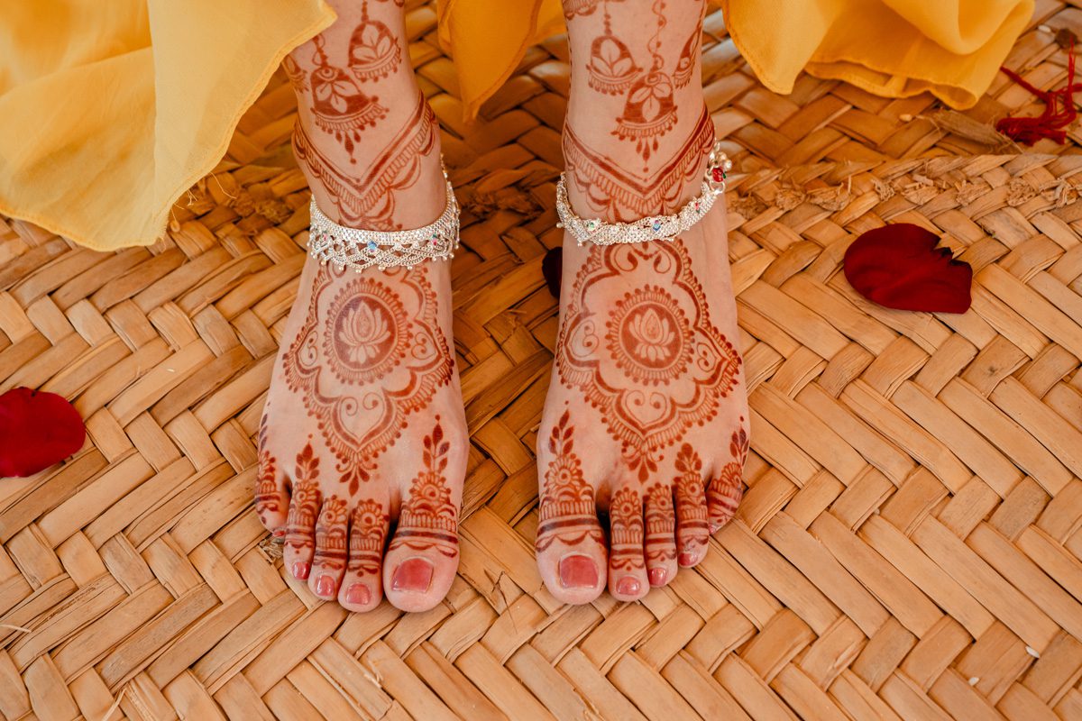 ptaufiq indian wedding Generations Riviera Maya Cancun Haldi 2