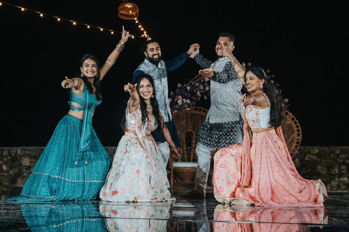 ptaufiq indian wedding Generations Riviera Maya Cancun Sangeet 2