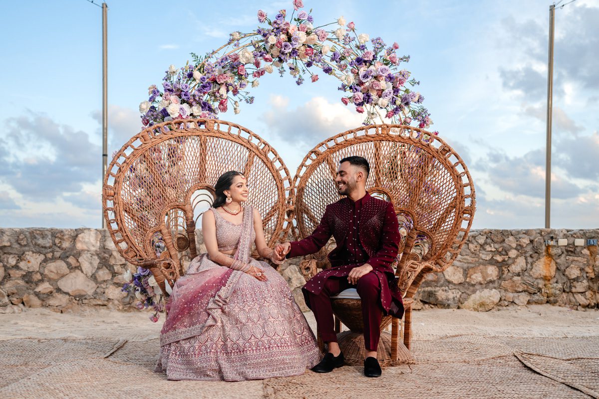 ptaufiq indian wedding Generations Riviera Maya Cancun Sangeet 3