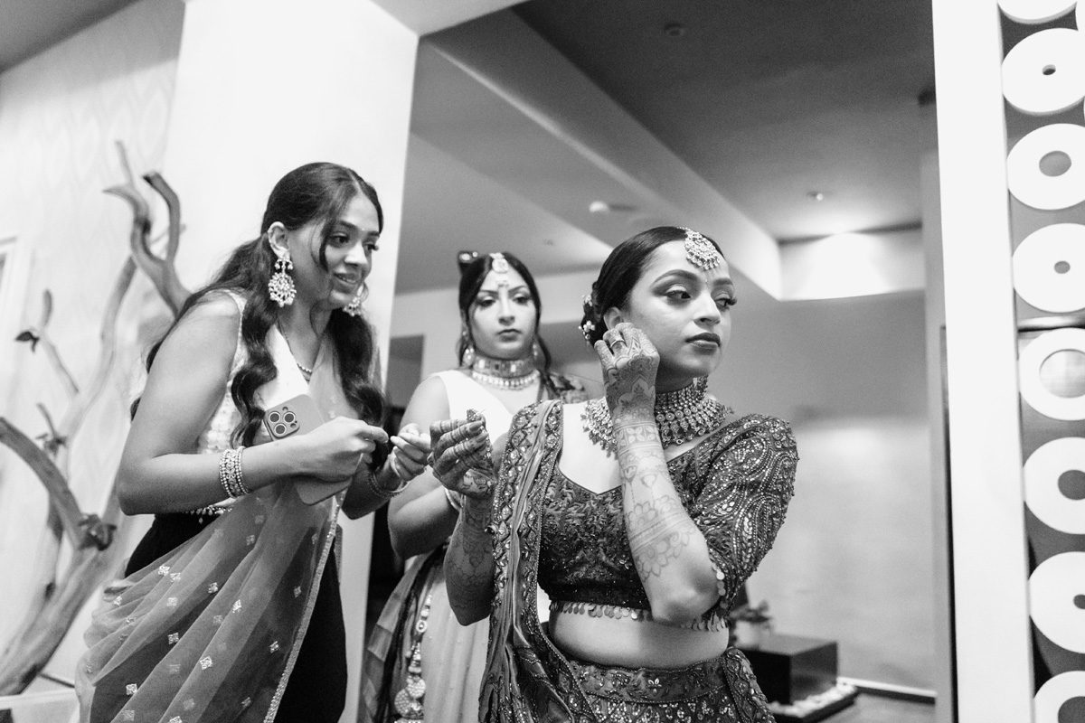 ptaufiq indian wedding Generations Riviera Maya Cancun getting ready 2