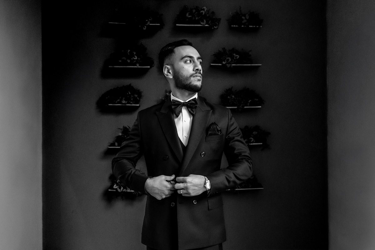 ptaufiq indian wedding Generations Riviera Maya Cancun getting ready 4