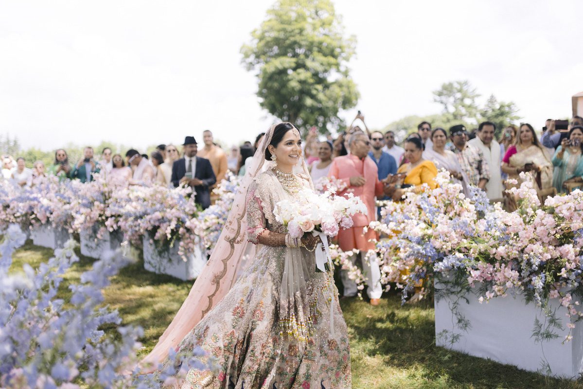ptaufiq indian wedding Glenmere Mansion New York Ceremony 18