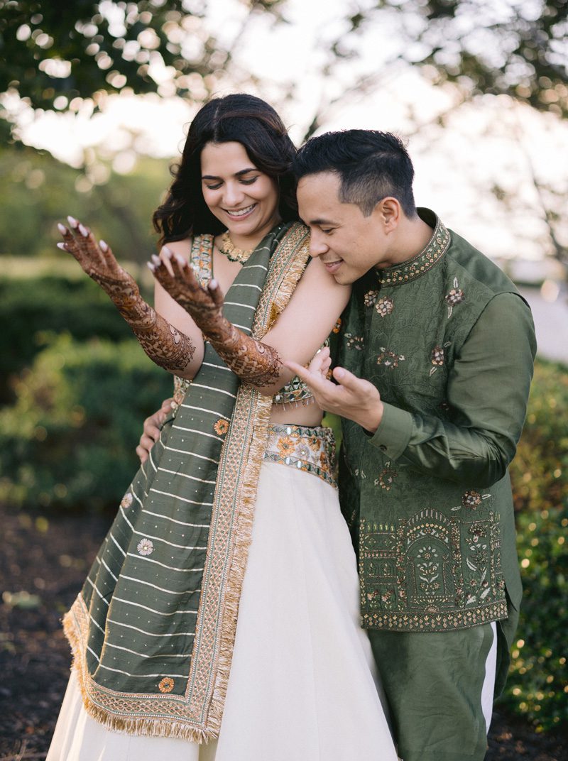 ptaufiq indian wedding Glenmere Mansion New York Mehendi 1