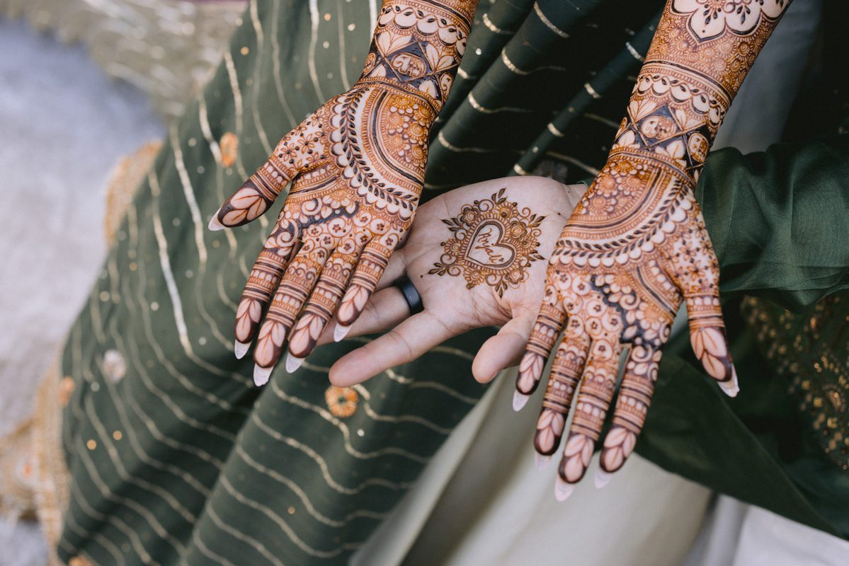 ptaufiq indian wedding Glenmere Mansion New York Mehendi 10