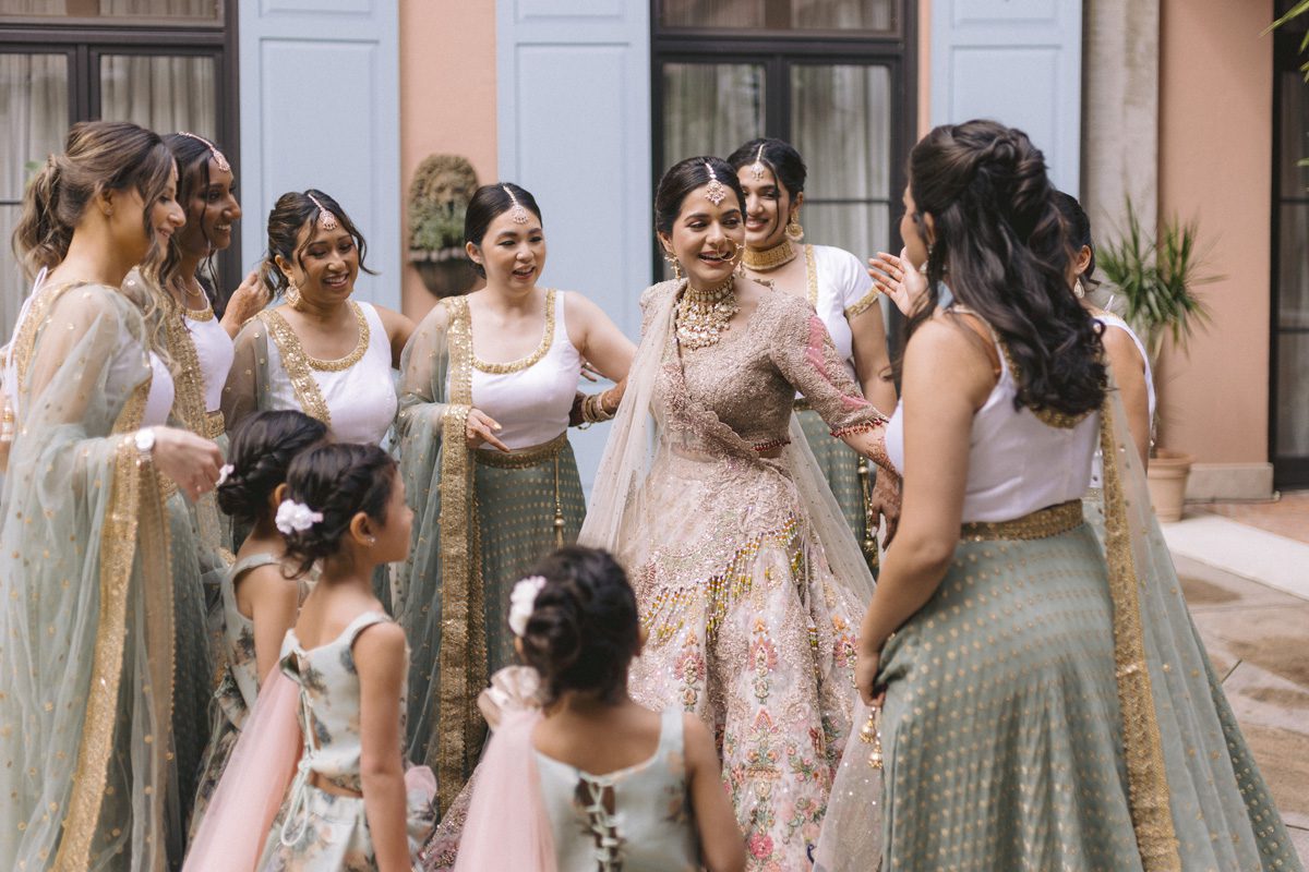 ptaufiq indian wedding Glenmere Mansion New York Preparation 12
