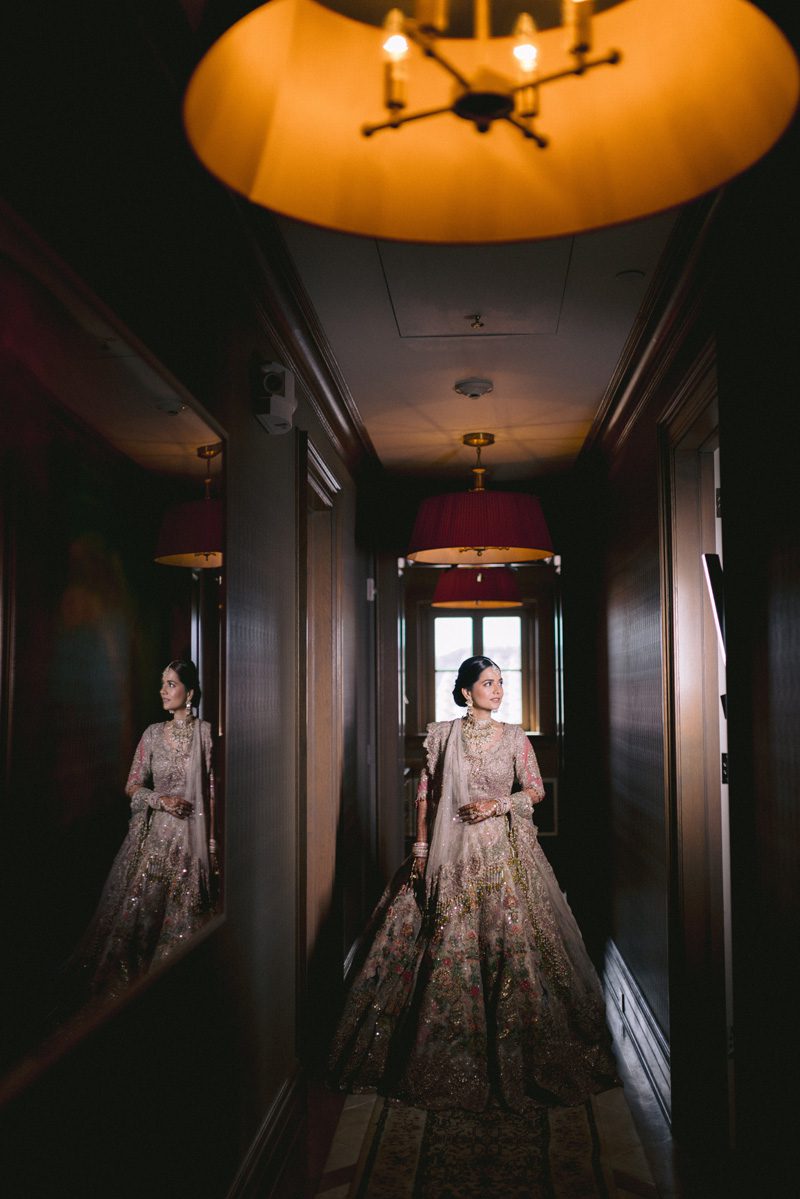 ptaufiq indian wedding Glenmere Mansion New York Preparation 3