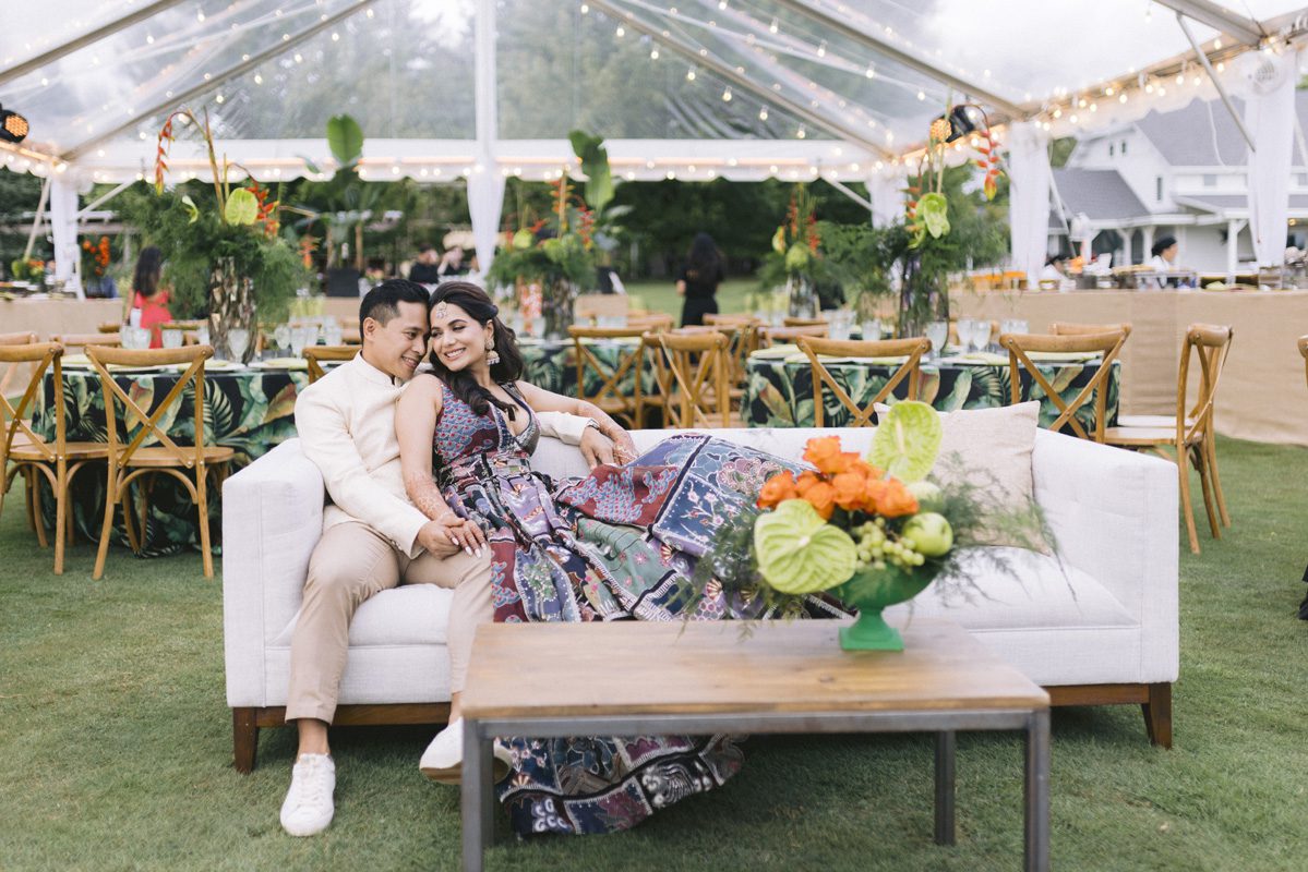 ptaufiq indian wedding Glenmere Mansion New York Sangeet 4