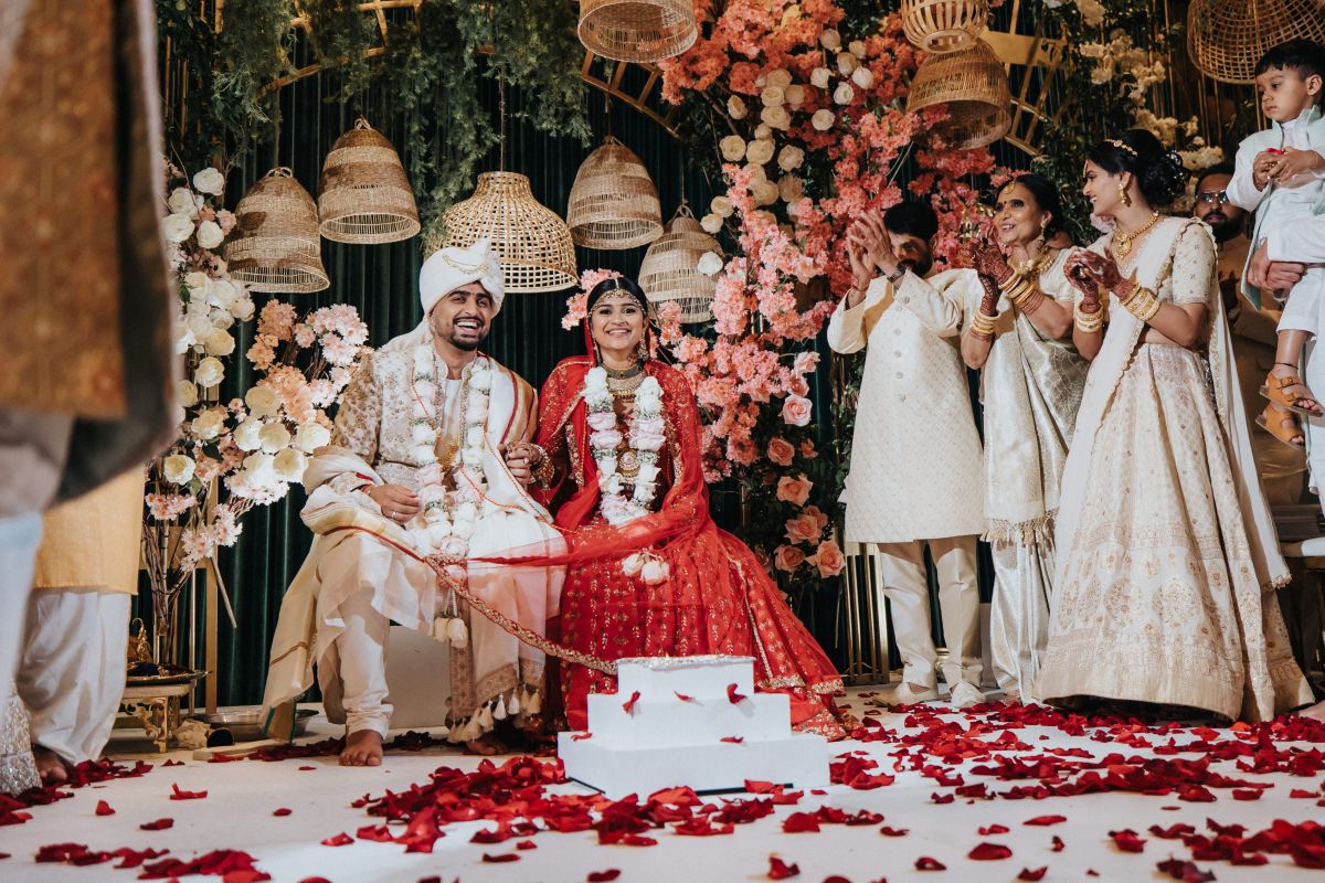 ptaufiq indian wedding Norfolk Waterside Marriot ceremony 11