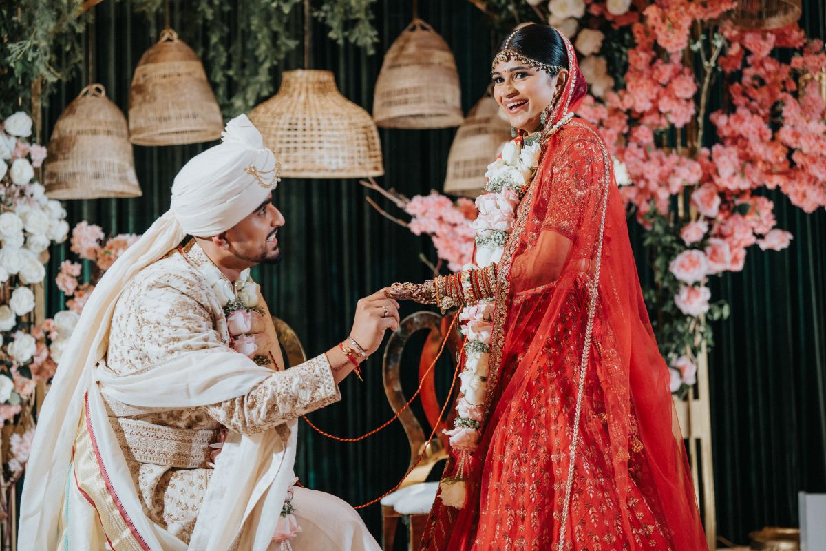 ptaufiq indian wedding Norfolk Waterside Marriot ceremony 2