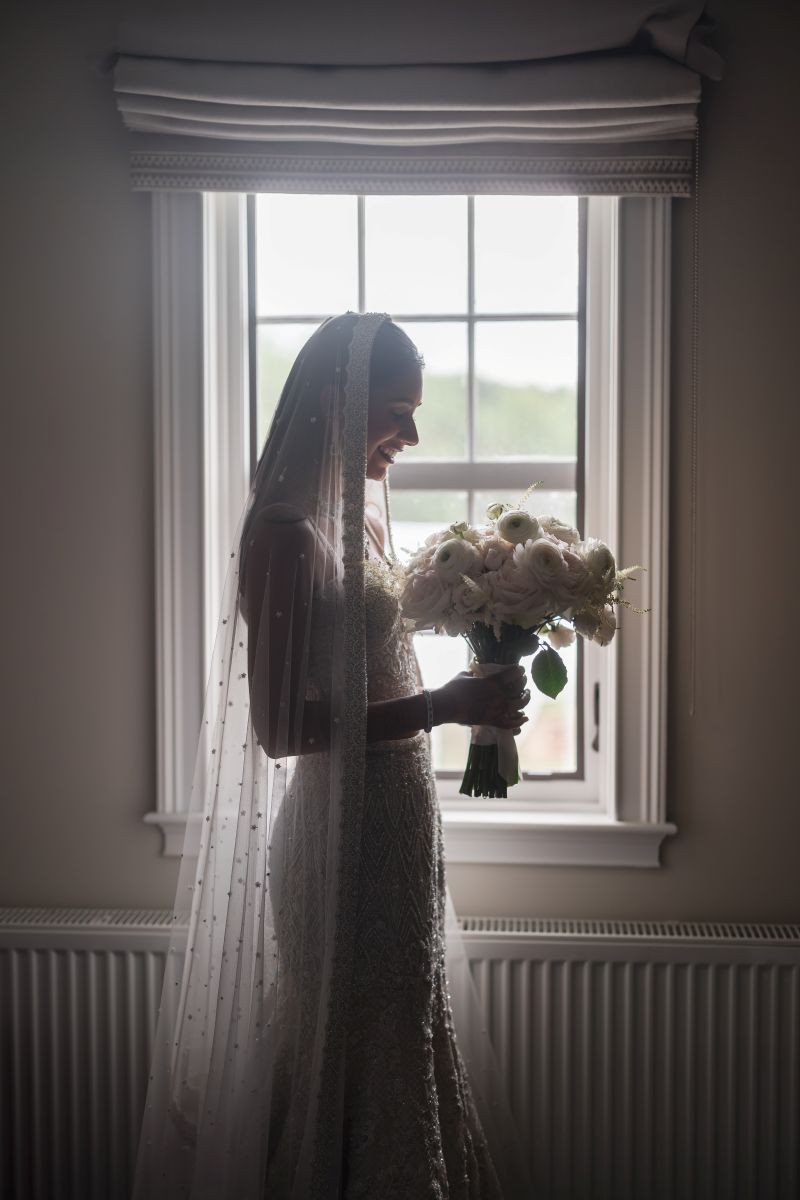 ptaufiq indian wedding The Hermitage Inn Vermont Preparation 10