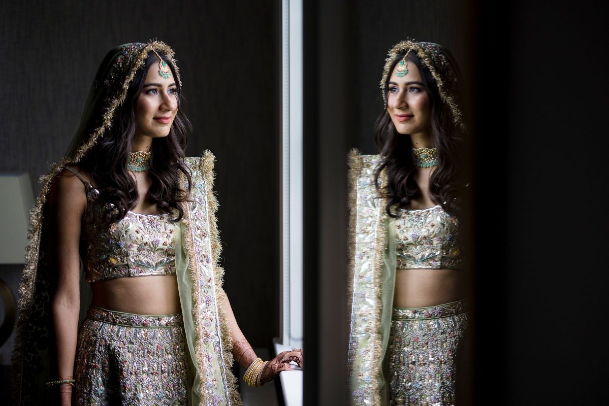 ptaufiq indian wedding The Hermitage Inn Vermont Preparation 3