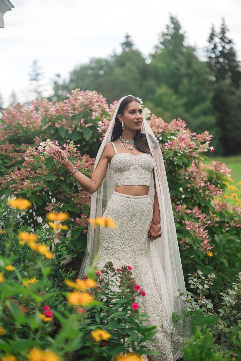 ptaufiq indian wedding The Hermitage Inn Vermont Preparation 4