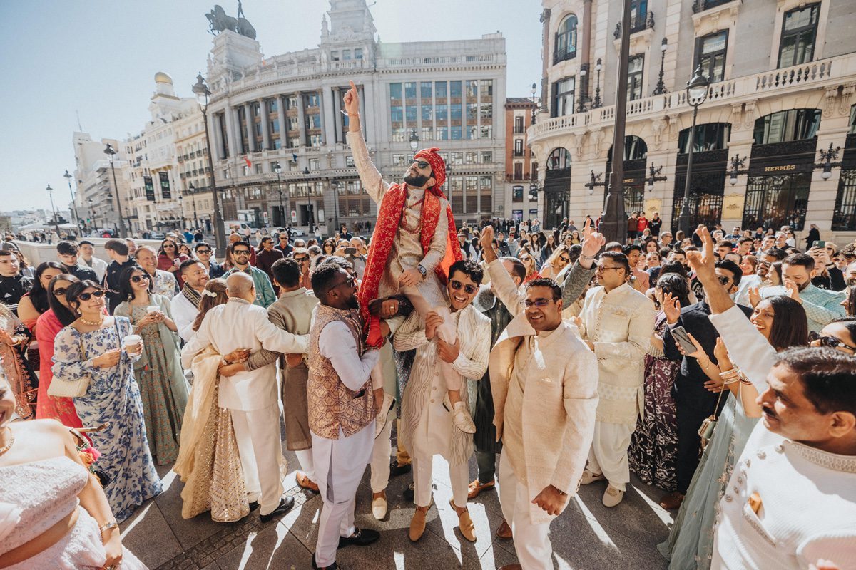 ptaufiq indian wedding casino de madrid spain baraat 1