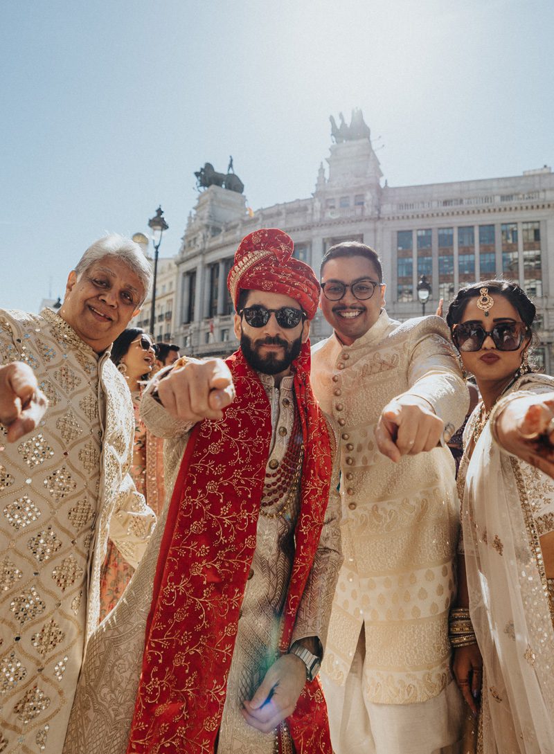 ptaufiq indian wedding casino de madrid spain baraat 5