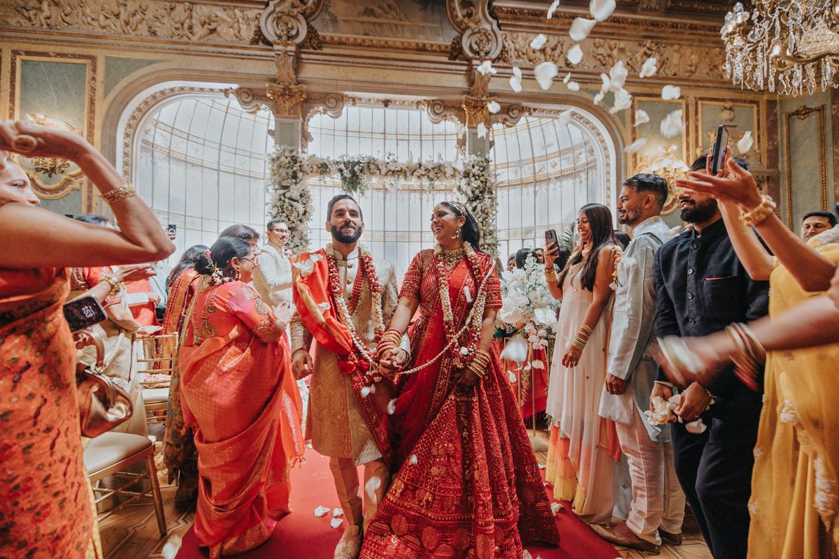 ptaufiq indian wedding casino de madrid spain ceremony 1