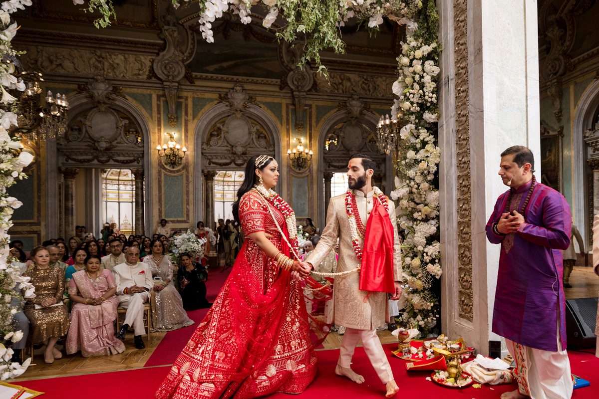 ptaufiq indian wedding casino de madrid spain ceremony 2