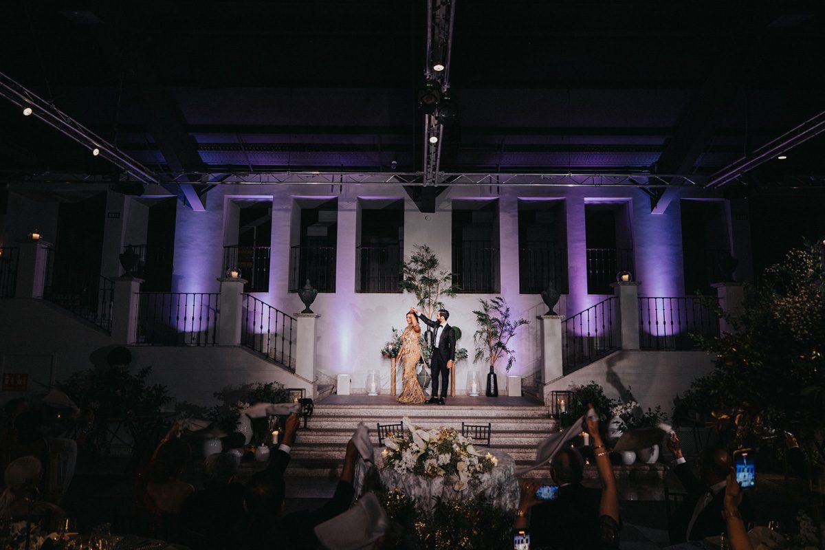 ptaufiq indian wedding casino de madrid spain reception 10