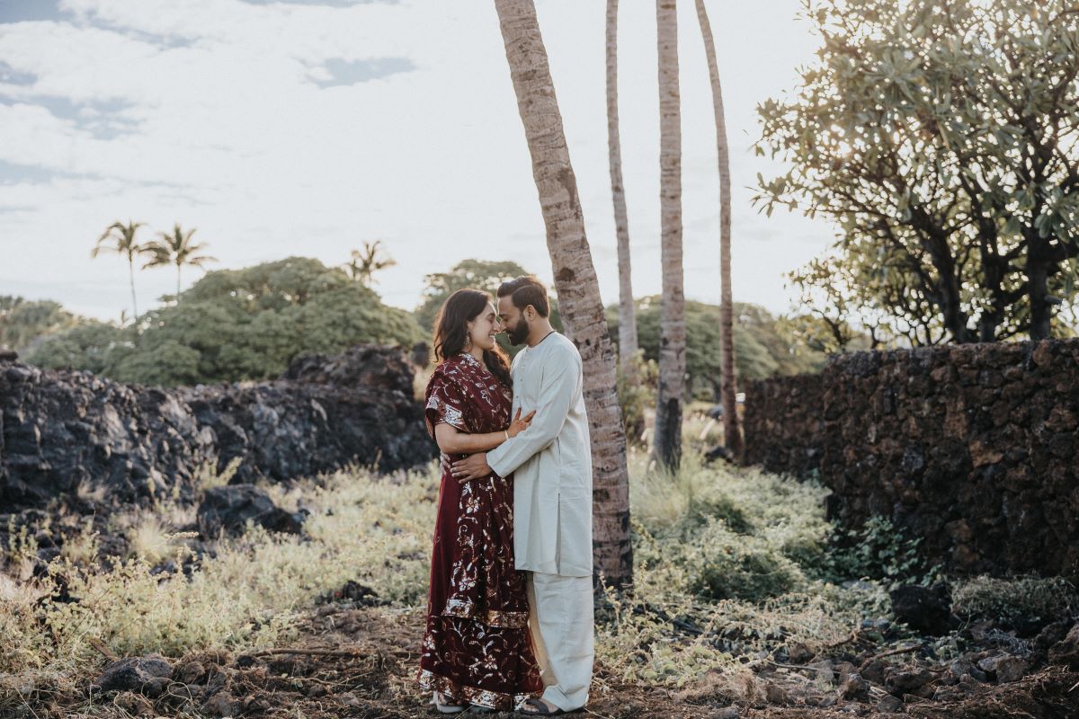 ptaufiq indian wedding destination Waikoloa Beach Hawaii 15