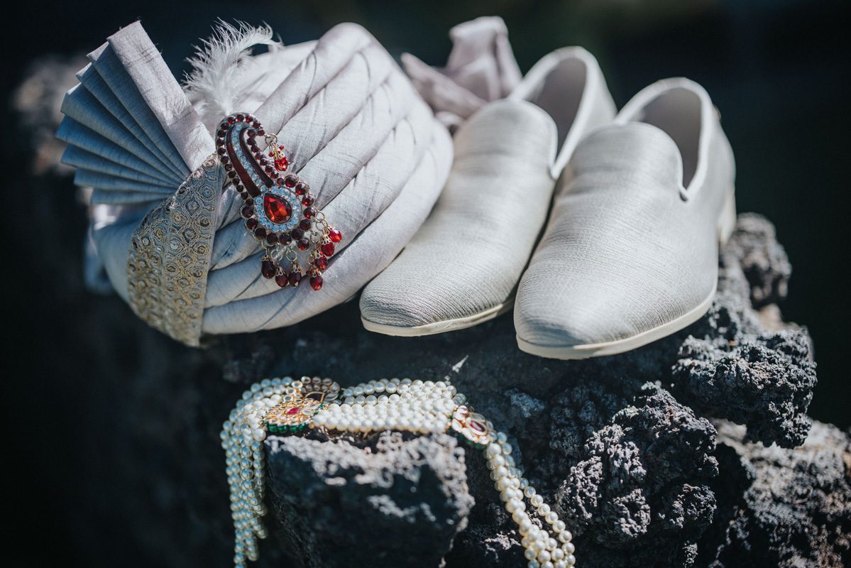 ptaufiq indian wedding destination Waikoloa Beach Hawaii preparation 5