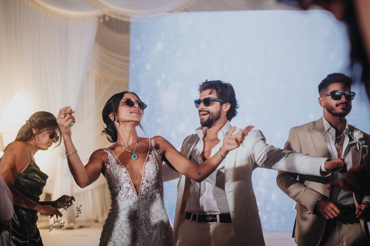 ptaufiq indian wedding destination thailand reception 1