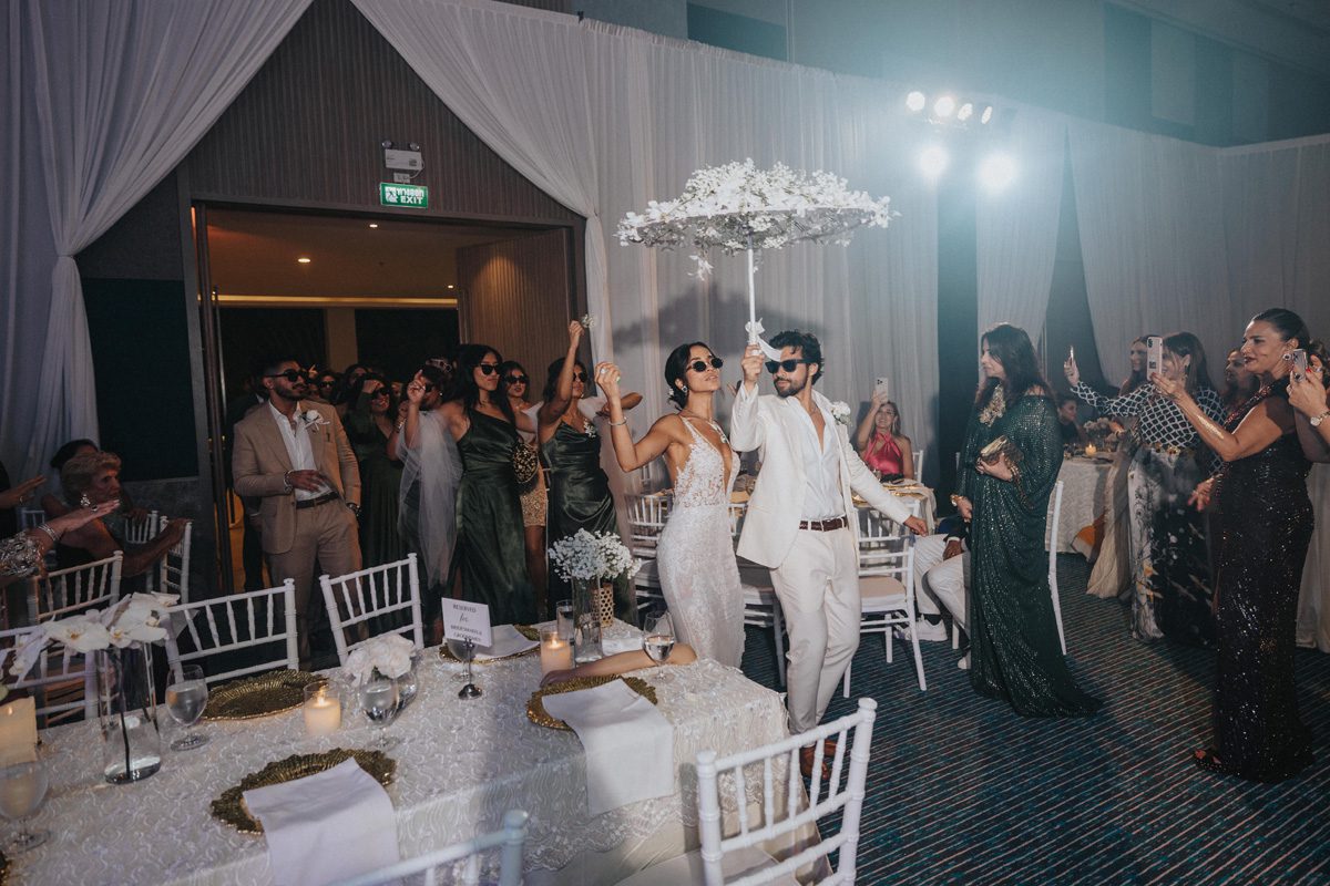 ptaufiq indian wedding destination thailand reception 8