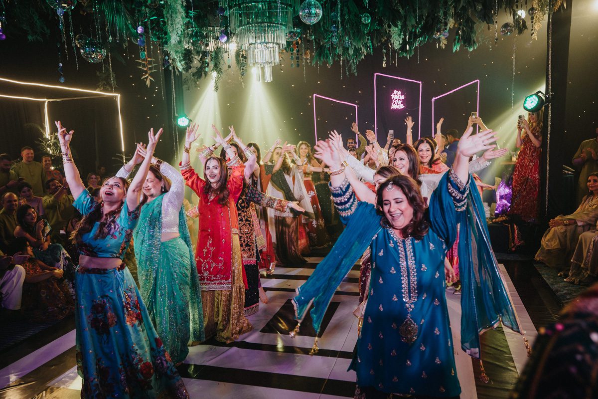 ptaufiq indian wedding destination thailand sangeet 12