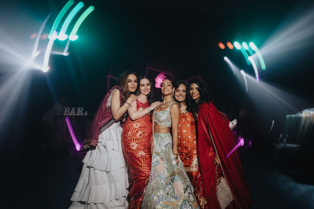 ptaufiq indian wedding destination thailand sangeet 2