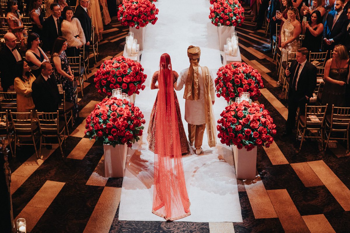 ptaufiq indian wedding gotham hall new york ceremony 11