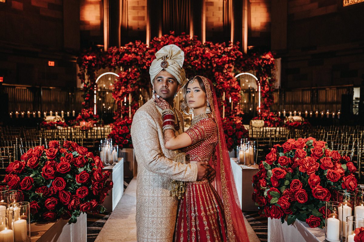 ptaufiq indian wedding gotham hall new york ceremony 7