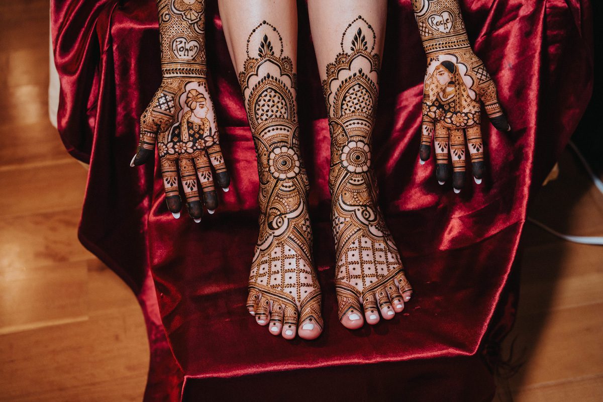 ptaufiq indian wedding gotham hall new york mehndi 2