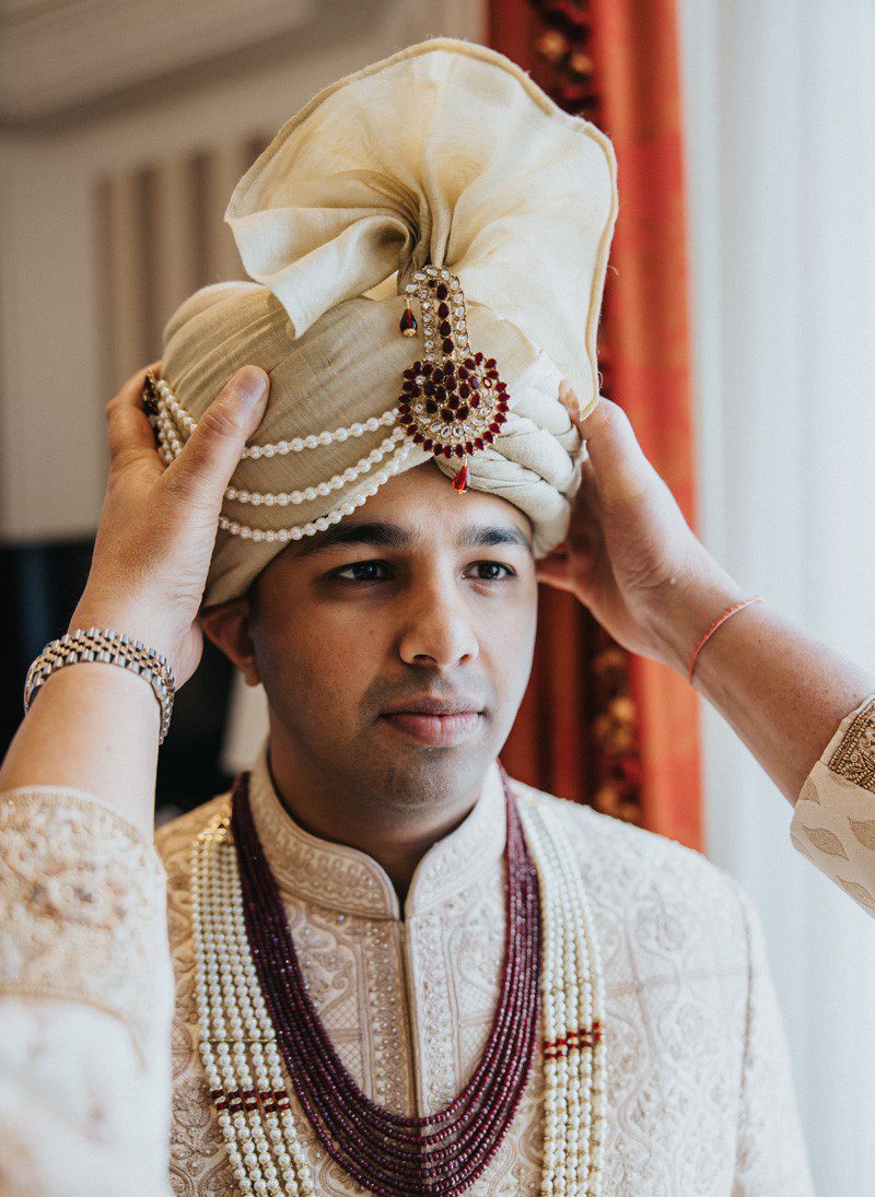 ptaufiq indian wedding gotham hall new york preparation 9 1