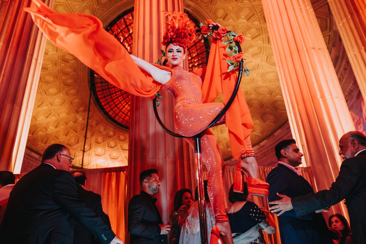 ptaufiq indian wedding gotham hall new york reception 4