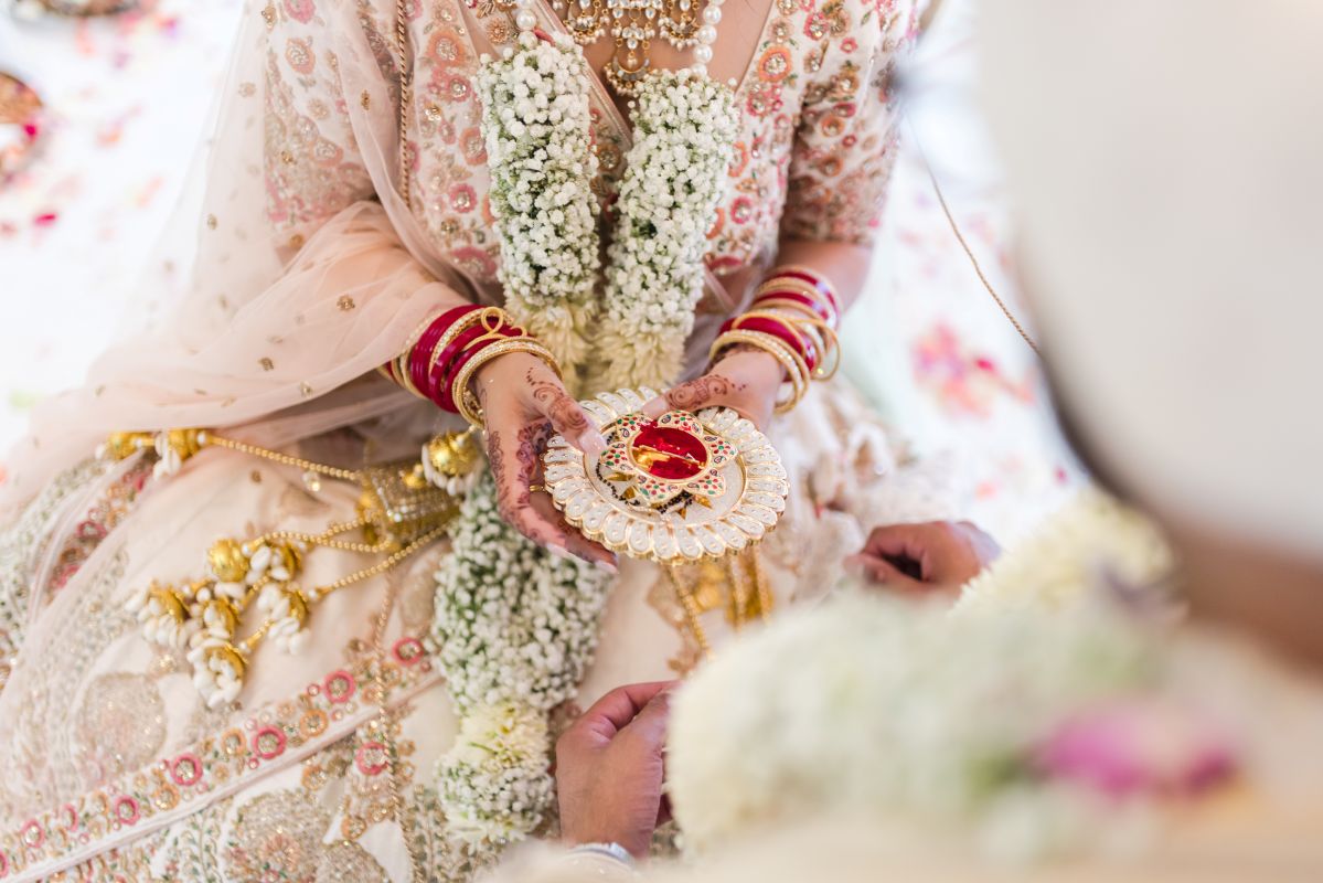 ptaufiq indian wedding pendley manor hotel london ceremony 7